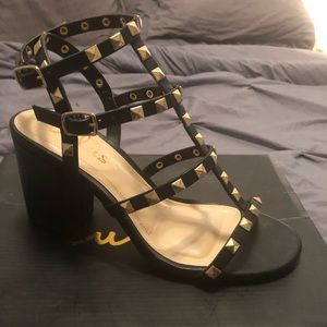 Lulus pyramid stud sandal